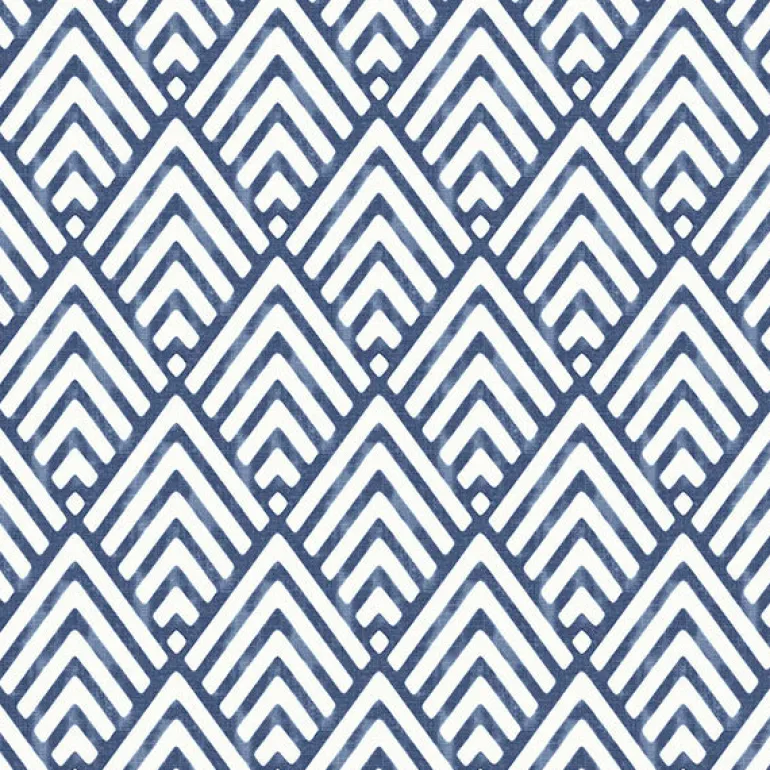 NU1701 Arrowhead Deep Blue Peel and Stick Wallpaper