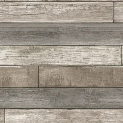 3115-NU1690 Emory Multicolor Reclaimed Wood Plank Wallpaper