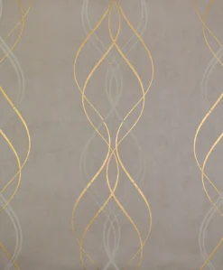 NW3552 Aurora Khaki/Gold Wallpaper