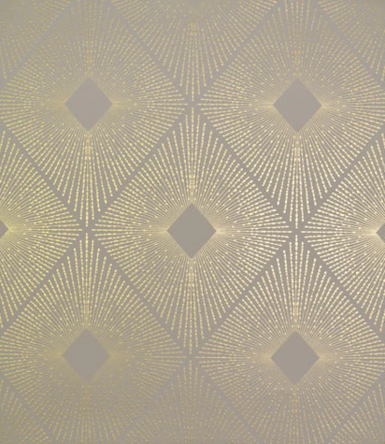 NW3590 Harlowe Khaki/Gold Wallpaper