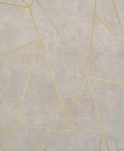 NW3504 Nazca Neutral/Gold Wallpaper