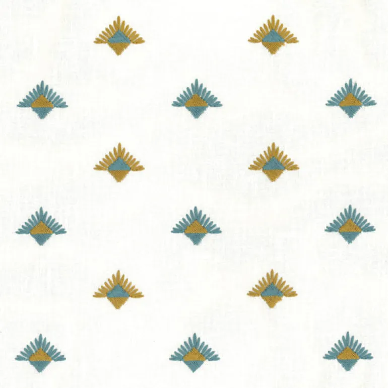 Observe Turquoise Regal Fabric