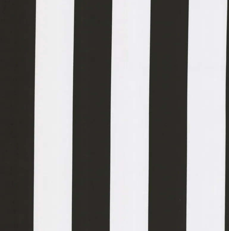 OD Awning Stripe Black Tempo Fabric