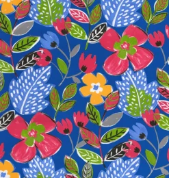 OD Mariposa Cobalt Tempo Fabric