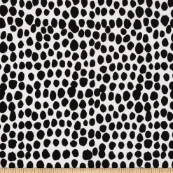 OD Signature Dot Black White Tempo Fabric