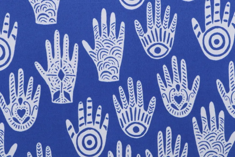 OD Terrasol Into The Mystic Blue Tempo Fabric