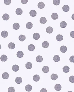 Odette Multi Colour Stamped Dots Wallpaper