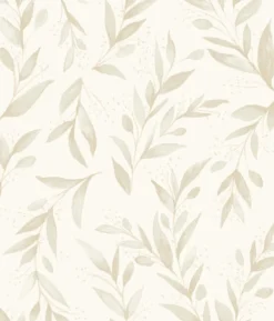 Olive Branch Beige Magnolia Home Vol. II Wallpaper