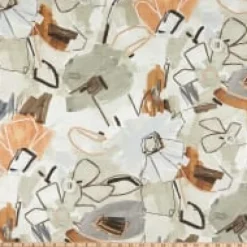 Origami Garden Gingersnap Swavelle Mill Creek Fabric