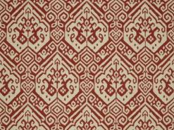 Parrot Key Antique Red Covington Fabric