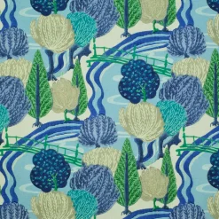 Parterre Garden Blue Sky P/Kaufmann Fabric