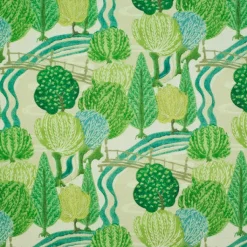 Parterre Garden Leaf P/Kaufmann Fabric