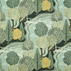 Parterre Garden Vapor P/Kaufmann Fabric