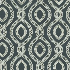 Pavilion EMB Indigo P/K Lifestyles Fabric