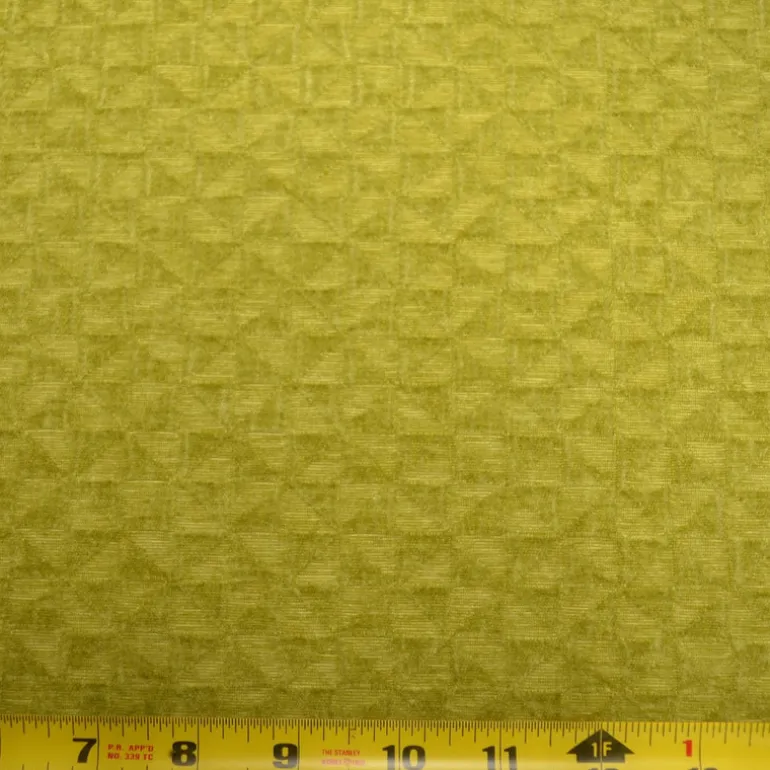 Pirouette 25 Olive Covington Triangle Chenille Fabric