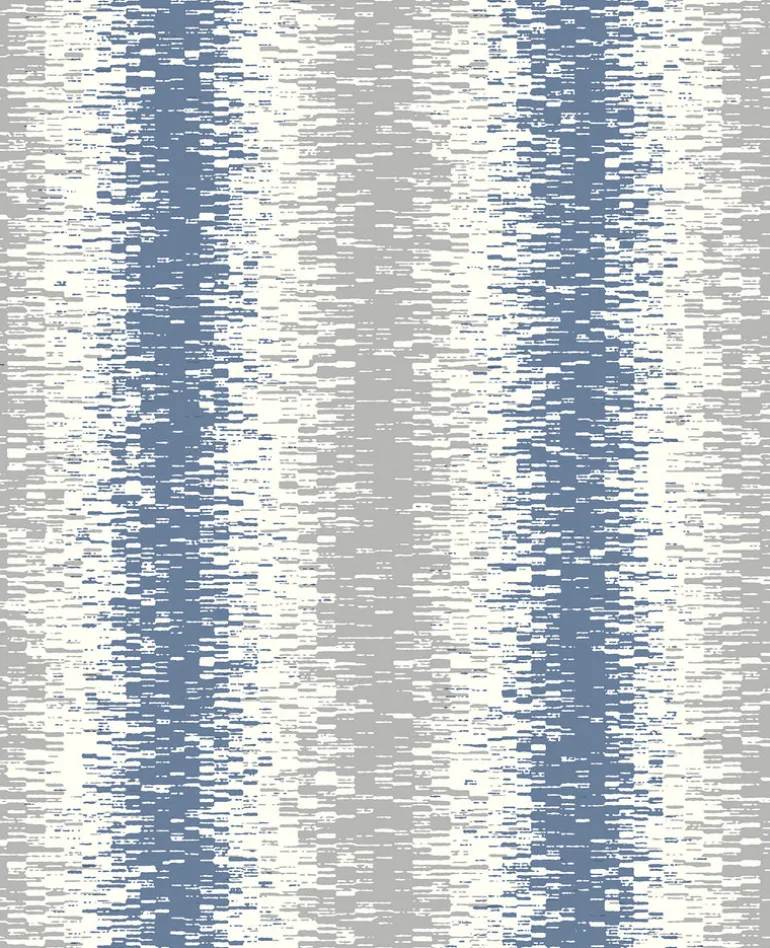 Quake Blue Abstract Stripe Wallpaper