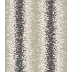 Quake Taupe Abstract Stripe Wallpaper