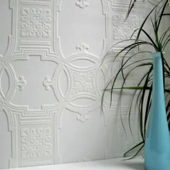437-RD01600 Early Victorian Paintable Textured Vinyl