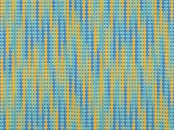 Reggae Stripe Capri Blue Covington Fabric