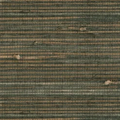 Reju Charcoal Grasscloth Wallpaper