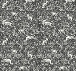 RI5105 Black/White Fable Wallpaper