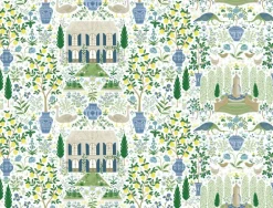 RI5109 Blue/Green Camont Wallpaper