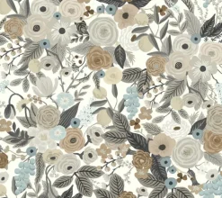 RI5121 Brown/Beige Garden Party Wallpaper