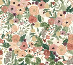 RI5122 Burgundy Garden Party Wallpaper