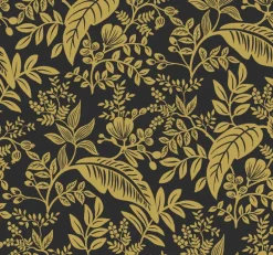 RI5139 Gold/Black Canopy Wallpaper