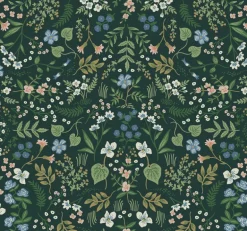 RI5156 Hunter Green Wildwood Wallpaper