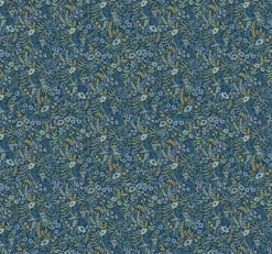 RI5126 Indigo Tapestry Wallpaper