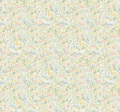 RI5127 Light Mustard Tapestry Wallpaper
