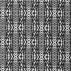 Riff 916 Ebony Ivory Covington Outdoor Fabric
