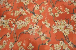 Sakura 318 Persimmon Covington Fabric