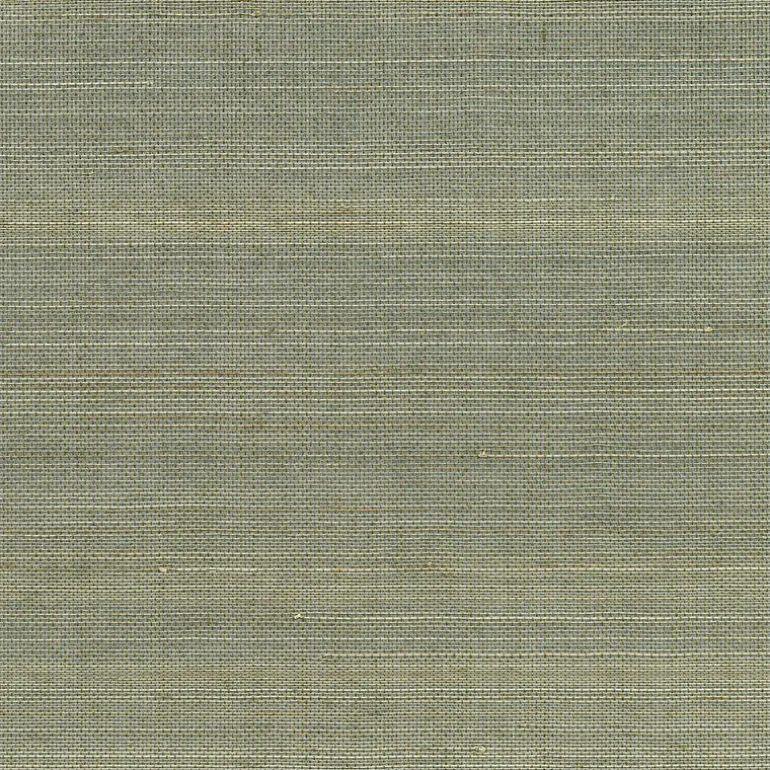 Salisbury Grey Grasscloth Wallpaper