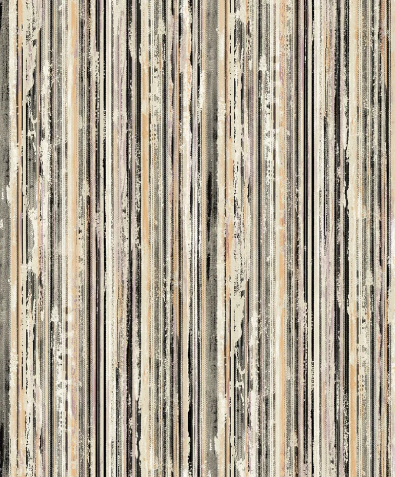 Savanna Multicolor Stripe Wallpaper