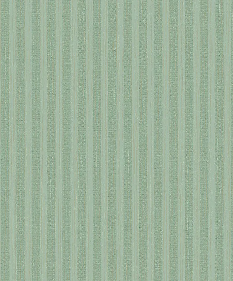 2959-SDM06005 Brodie Green Stripe Wallpaper