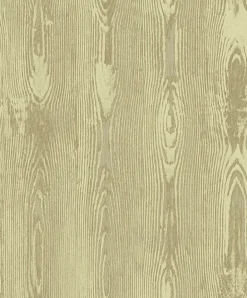 2959-SDM2003 Jaxson Gold Faux Wood Wallpaper