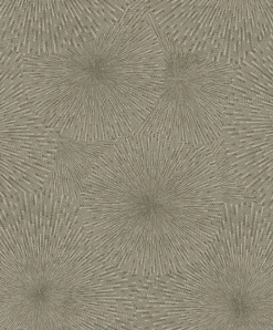 2959-SDM04003 Zion Coffee Starburst Wallpaper