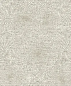 2959-SDM04002 Zion Taupe Starburst Wallpaper