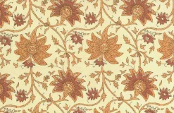 Shiraz Print Melon Laura Kiran Fabric