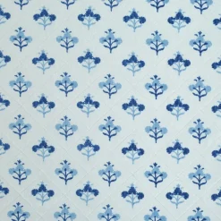 Sita Pintuck Blues P/Kaufmann Fabric