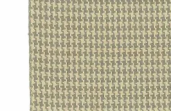 Small Houndstooth Stone Laura Kiran Fabric