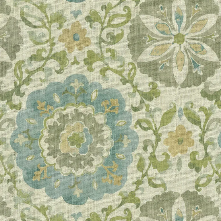 Soumak Suzani 410333 Vapor PKL Studio Waverly Fabric