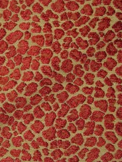 Spots Ruby Golding Fabric