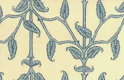 Srinagar Print Soft Blue Laura Kiran Fabric