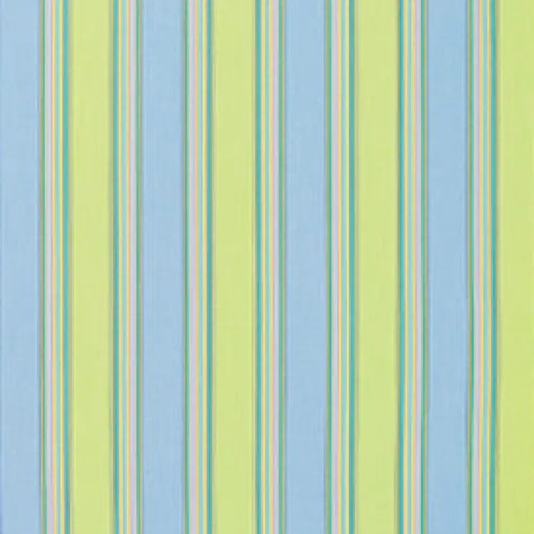 Sunbr Furn Stripes Bravada 5602 Limelite Fabric