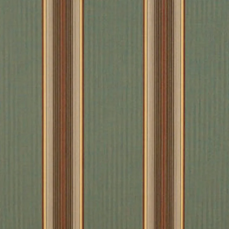 Sunbr 46" 4949 Forest Vintage Bar Stripe Fabric