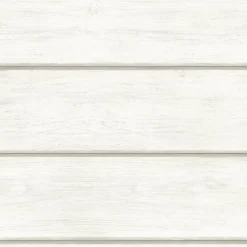 Susanna Off-White Wood Planks Wallpaper
