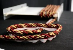 1034T Red Gold Lip Cord Trim